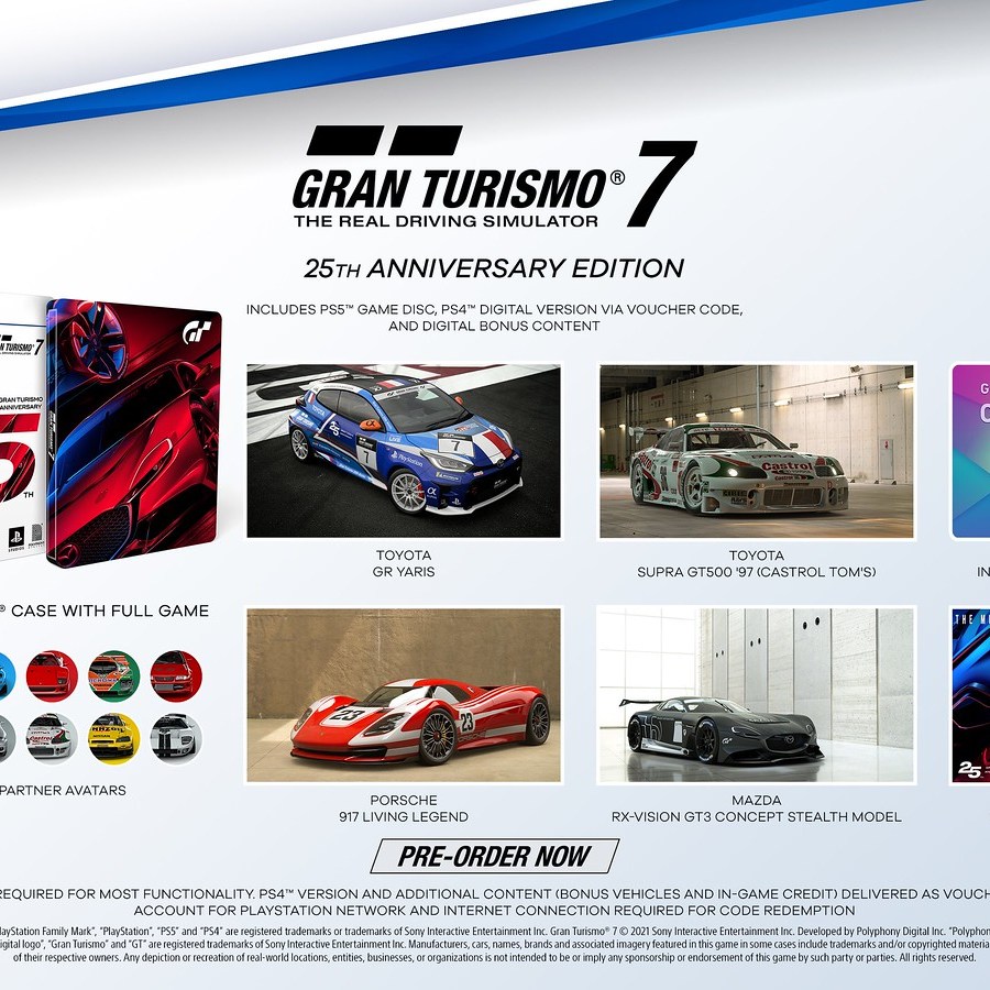 Gran Turismo 7 Édition 25ème Anniversaire Neuf sous blister PS5