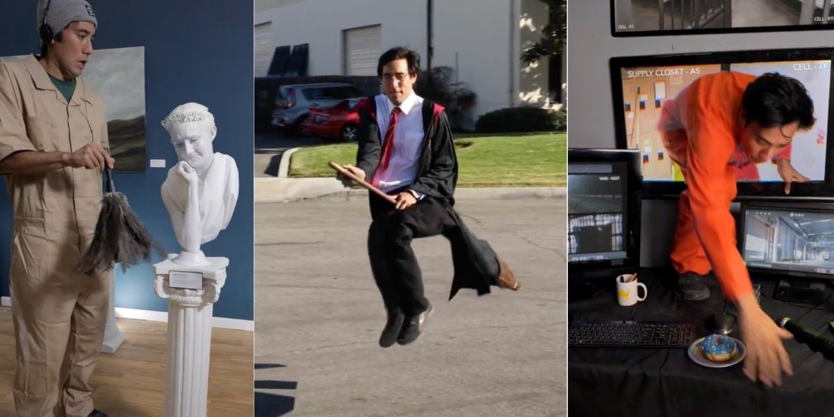 Check out these epic illusions from Guinness World Record holder Zach