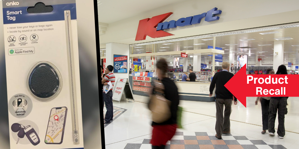 Alert: Kmart Recalls Popular Smart Tag Over Safety Concerns - Mix 1049